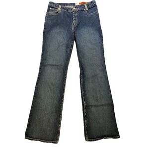 Lawman Western Jeans Juniors Size 15 *32x31* Blue‎ Slim Fit Rhinestone Cowgirl